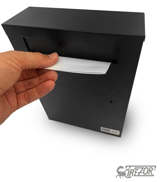 Trezor Postaláda Posta II. Fadekor Matt antracit - aranytölgy