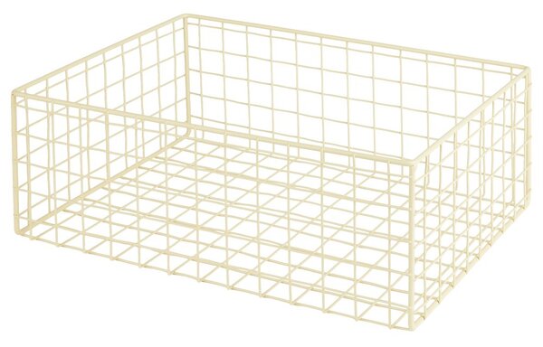 DEPOSIT fém kosár 24x34cm sárga