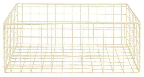 DEPOSIT fém kosár 24x34cm sárga