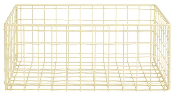 DEPOSIT fém kosár 20x30cm sárga