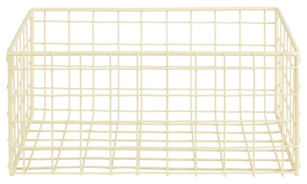 DEPOSIT fém kosár 17x26cm sárga