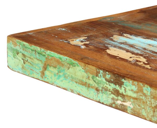Tömör újrahasznosított fa étkezőasztal 160 x 80 x 75 cm