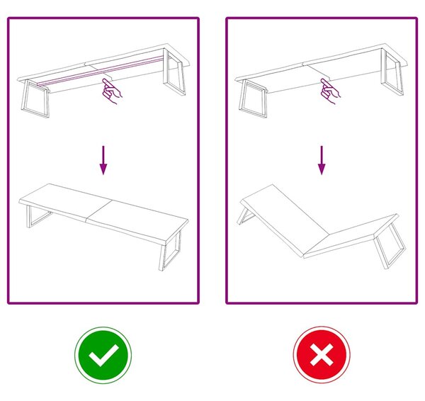 Sötétbarna kezelt tömör tölgyfa fali polc 200 x 50 x (2-4) cm