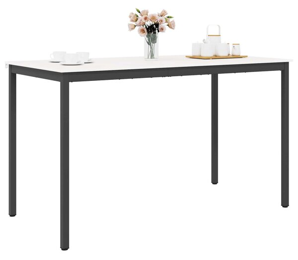 Bárasztal Fehér 180 x 90 x 105 cm Tömör fenyőfa