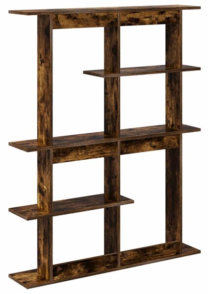 Falpolc Füstös Tölgy 102 x 20 x 130 cm Szerelt Fa
