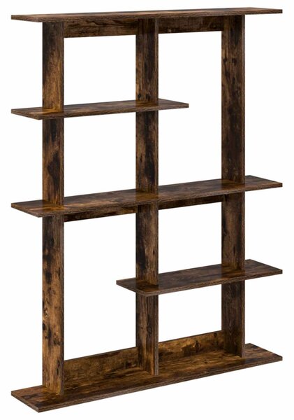Falpolc Füstös Tölgy 102 x 20 x 130 cm Szerelt Fa