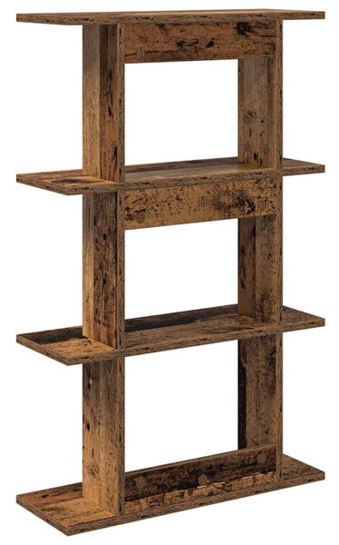 Falpolc Falra szerelhető Antik Fa 56 x 20 x 90 cm Szerelt Fa