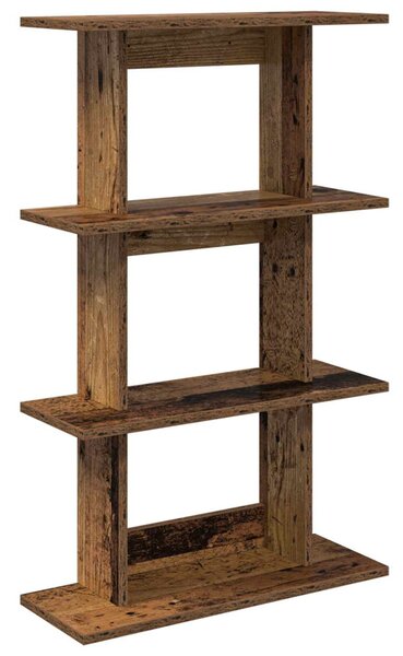 Falpolc Falra szerelhető Antik Fa 56 x 20 x 90 cm Szerelt Fa