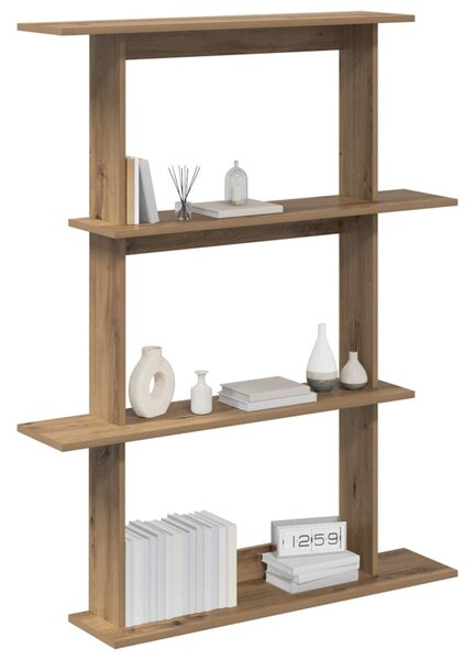 Falpolc Kézműves Tölgy 100 x 20 x 126 cm Szerelt Fa