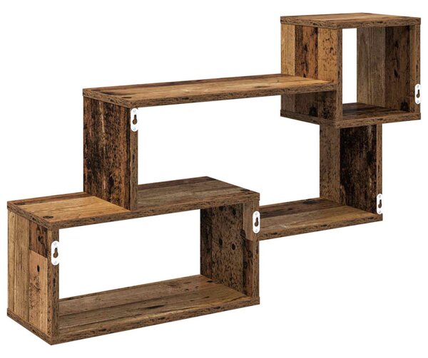 Lebegő polc Falra szerelhető Antik Fa 87 x 20 x 55 cm
