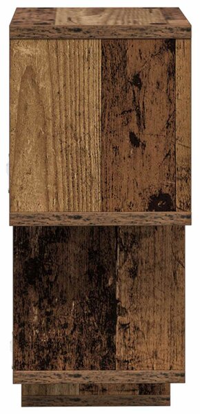 Lebegő polc Falra szerelhető Antik Fa 87 x 20 x 55 cm