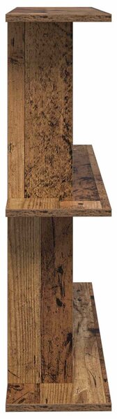 Falpolc Falra szerelhető Antik Fa 80 x 20 x 75 cm Szerelt Fa