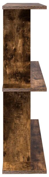 Falpolc Falra szerelhető Füstös Tölgy 80 x 20 x 75 cm