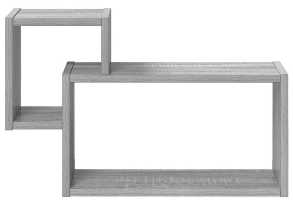 Falpolc Falra szerelhető Szürke Sonoma 55 x 15 x 35 cm
