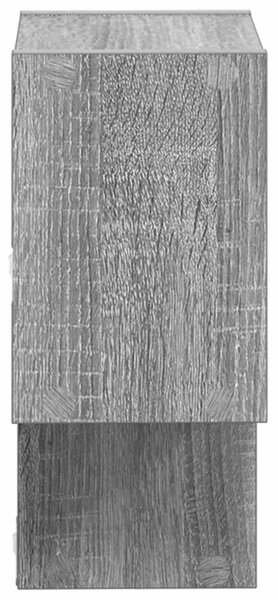 Falpolc Falra szerelhető Szürke Sonoma 55 x 15 x 35 cm