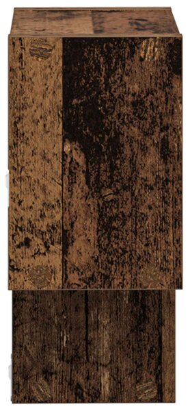 Falpolc Falra szerelhető Antik Fa 55 x 15 x 35 cm Szerelt Fa