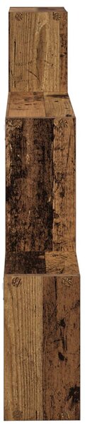 Falpolc Falra szerelhető Antik Fa 91,5 x 15 x 76 cm Szerelt Fa