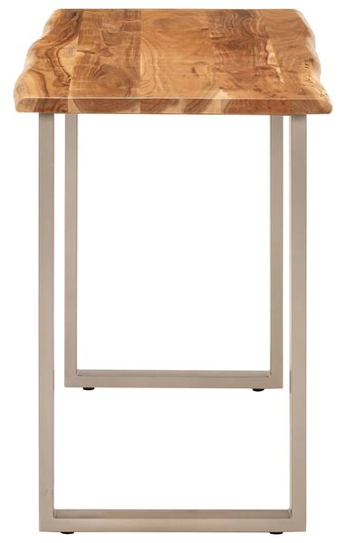 Tömör akácfa étkezőasztal 110 x 50 x 76 cm