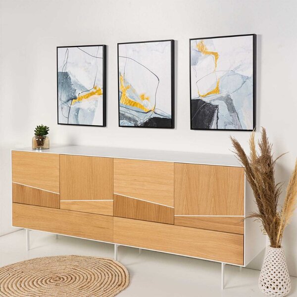 Absztrakt festmény Somcasa Pénz 70 x 50 cm