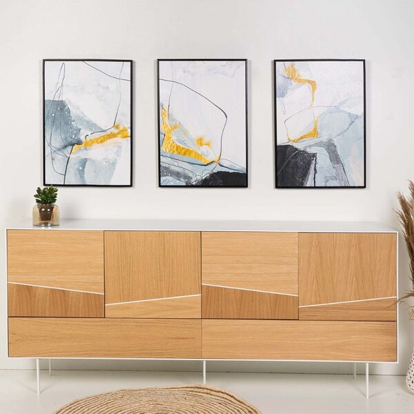 Absztrakt festmény Somcasa Pénz 70 x 50 cm