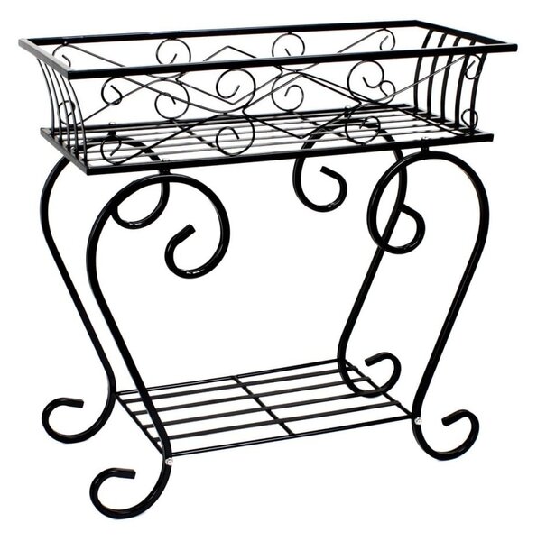 Acél virágtartó állvány (magasság 58 cm) – Garden Pleasure