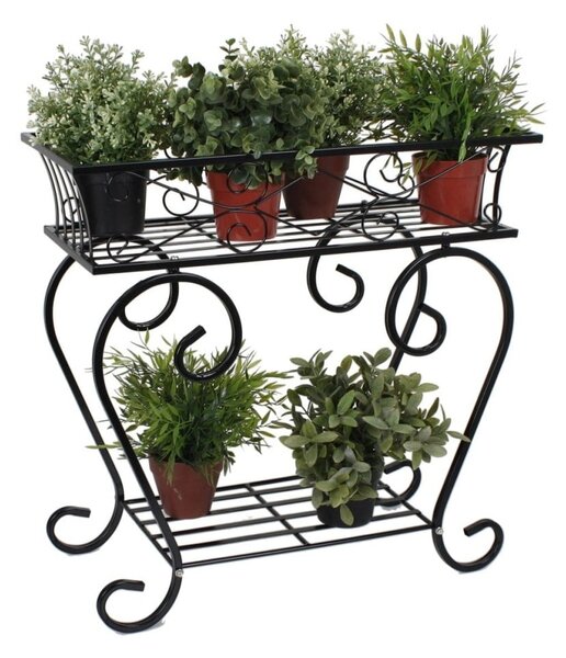 Acél virágtartó állvány (magasság 58 cm) – Garden Pleasure