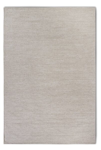 Bézs kézi szövésű gyapjúkeverék szőnyeg 160x230 cm Pradesh Linen White – Elle Decoration