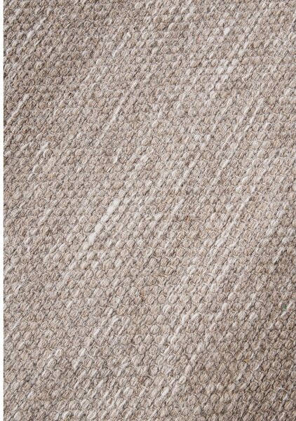 Bézs kézi szövésű gyapjúkeverék szőnyeg 160x230 cm Pradesh Linen White – Elle Decoration