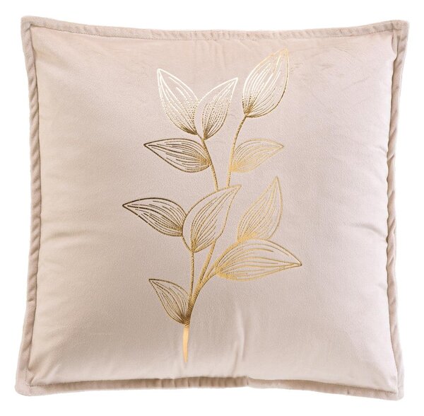 Bársony párnahuzat 45x45 cm Oxalis – douceur d'intérieur
