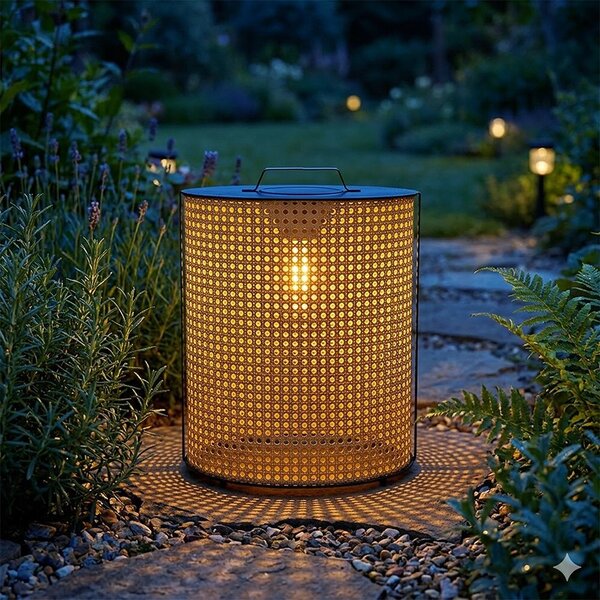 V-TAC ovális napelemes fa kerti 1.2W LED lámpa, fényerőszabályozható, IP65, 2800K színhő - SKU 24288