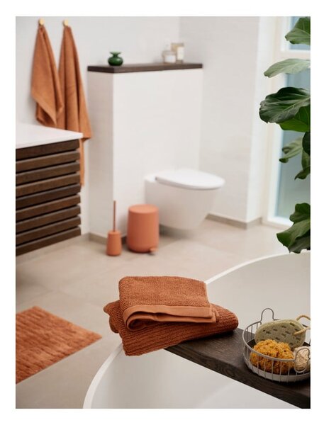 Narancssárga agyagkerámia WC-kefe Nova One – Zone