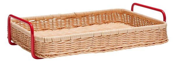 Rattan szervírozó tálca 27x42 cm Splint – Hübsch