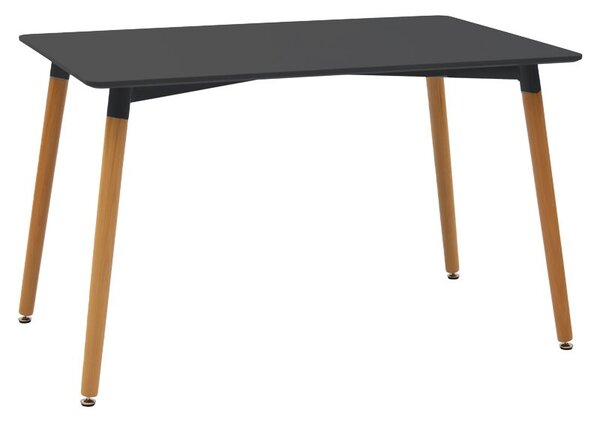 Set masa si scaune dining, 5 buc, Aurora Natali, Alb, 120x80x76 cm