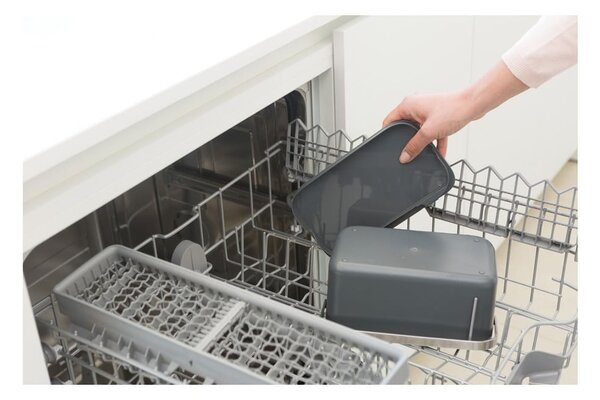 Sötétszürke komposztálható hulladék gyűjtő 1,8 l SinkSide – Brabantia