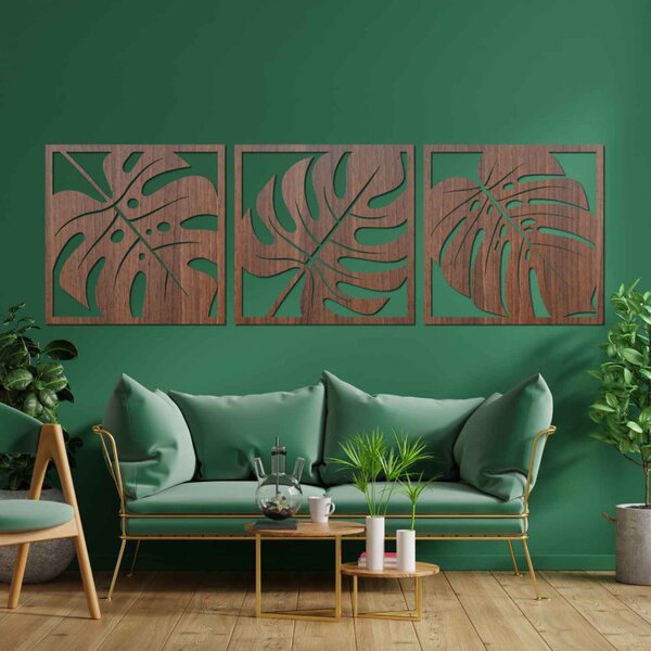 Természetes monstera faldekoráció | SELERE