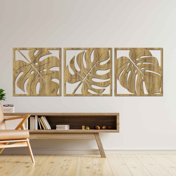 Természetes monstera faldekoráció | SELERE