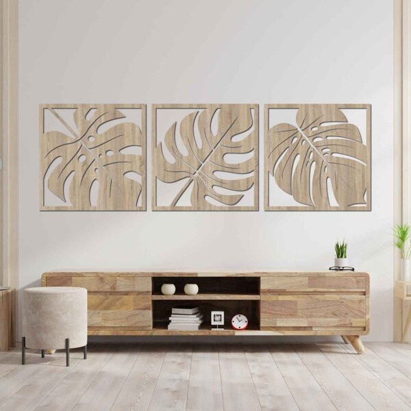 Természetes monstera faldekoráció | SELERE