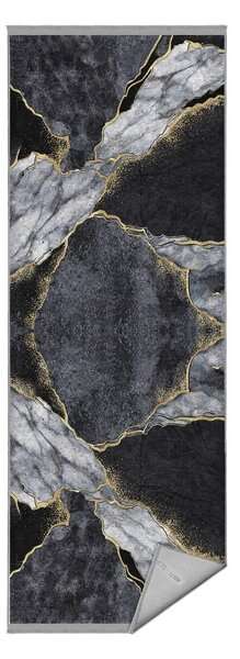 Fekete futószőnyeg 80x200 cm – Mila Home