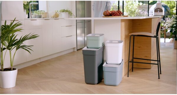 Világoskék komposztálható hulladék gyűjtő 5 l Ready To Collect – Curver