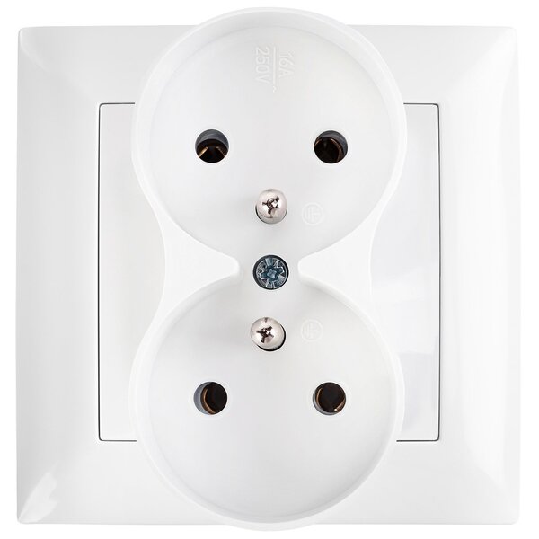 Dupla aljzat földeléssel OSTE JNH002-G White