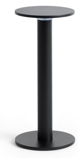 Kültéri Lámpa HAY, HOST PORTABLE, dimmable, Fekete, Nappali, Alumínium, Modern
