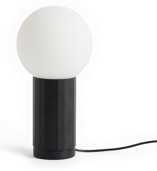 Asztali lámpa HAY, TURN ON, dimmable, Fekete, Nappali, Üveg, Modern