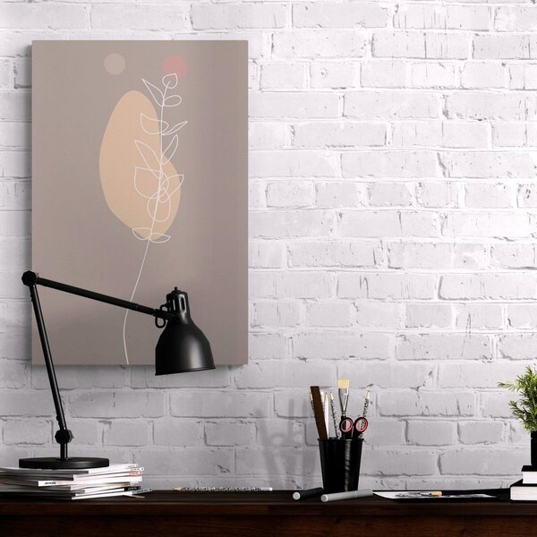 Kép minimalista levél No3