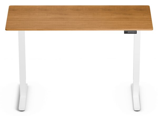 Elektromosan állítható magasságú íróasztal - 140x60cm arany tölgy ülő-/állómunkához - LVN System Lite LV1718