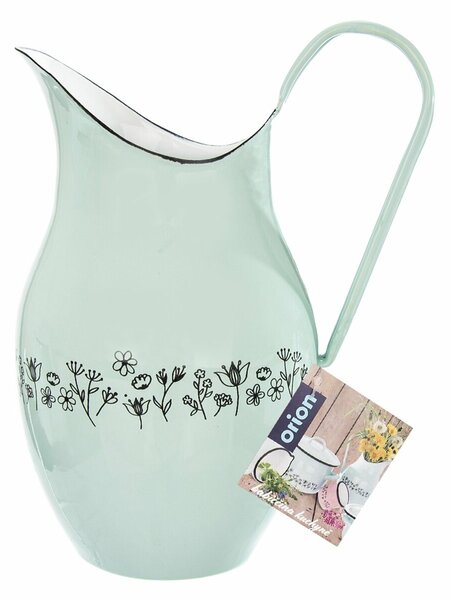 Orion RÉT zománcozott kancsó, zöld, 2,5 l