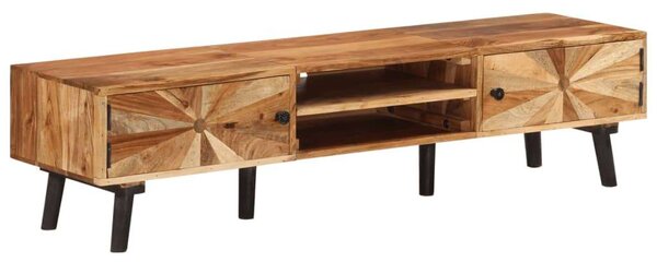 VidaXL Akácfa TV-szekrény - 145x35x35 cm