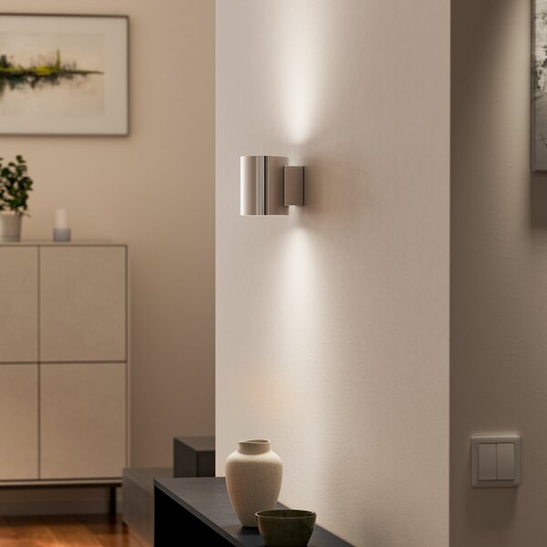 Evoke Fali Lámpa IP44 Small Chrome/Chrome - Herstal