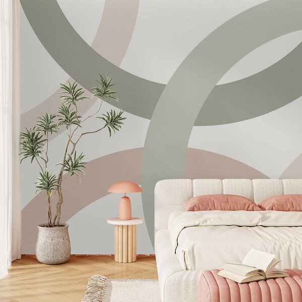 Fotótapéta Absztrakció körökkel, Fotótapéta geometria, w05709 : Uwalls.hu