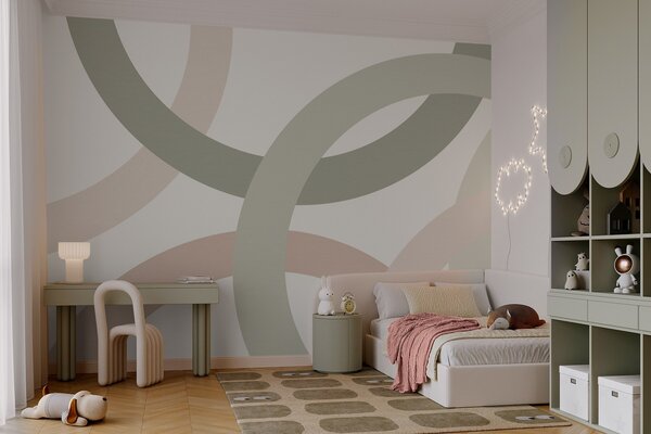 Fotótapéta Absztrakció körökkel, Fotótapéta geometria, w05709 : Uwalls.hu