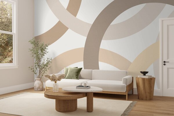 Fotótapéta Absztrakció körökkel, Fotótapéta geometria, w05709v2 : Uwalls.hu